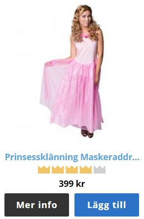 Prinsessklänning